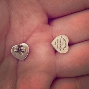 Tiffany’s heart earrings